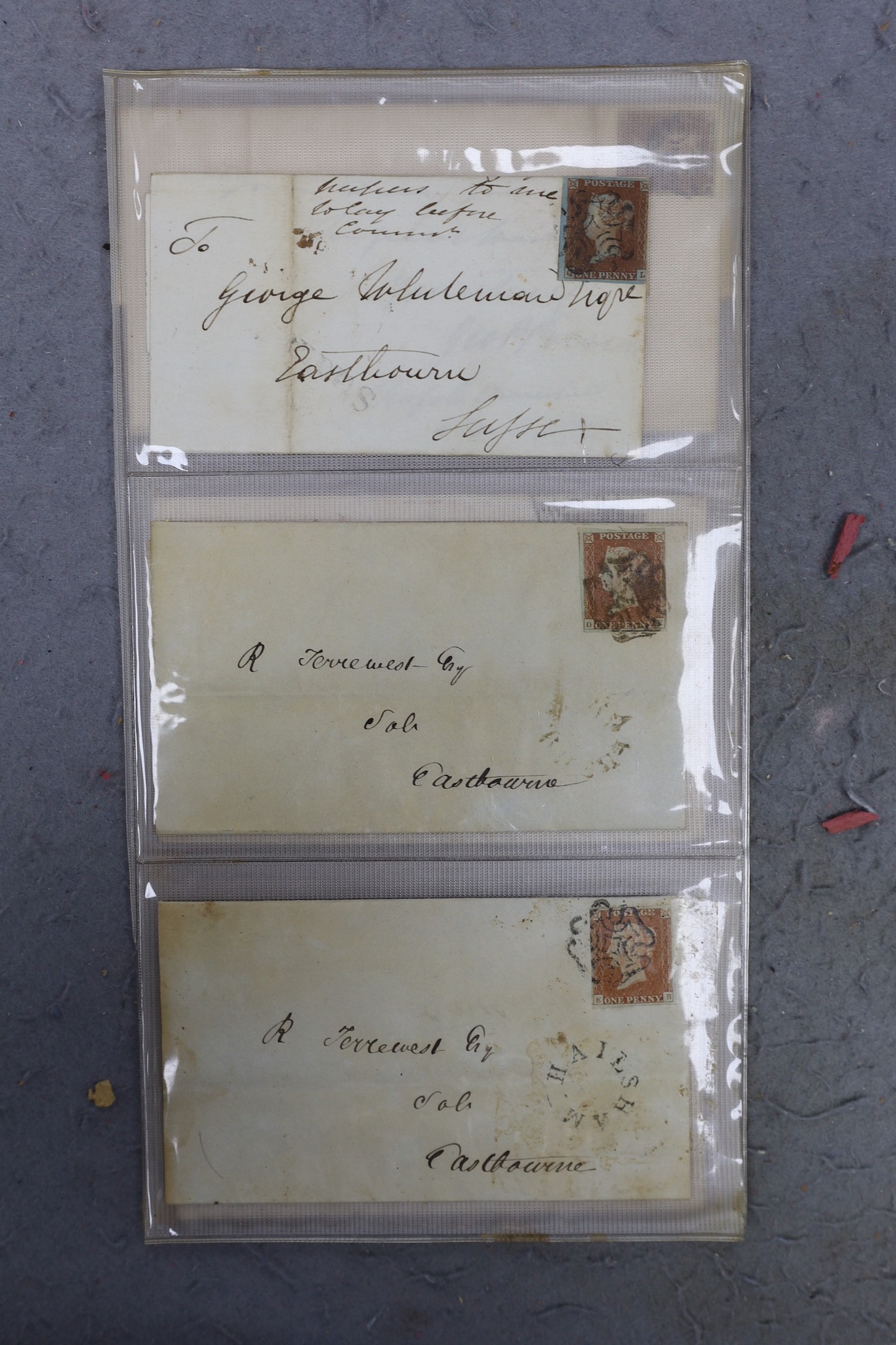 A collection of Postal Covers from 1830-1860